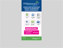 Tablet Screenshot of indiawarehousingshow.com